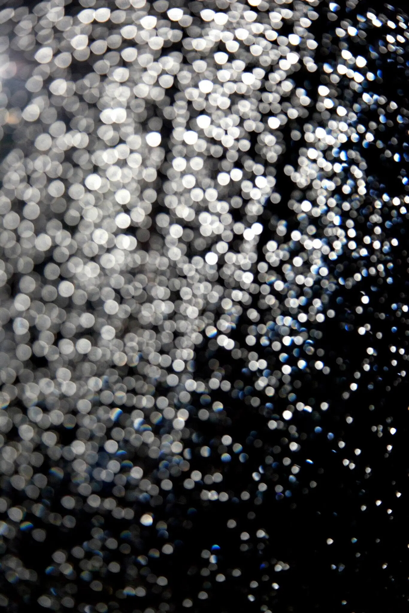 Abstract rain texture photographed by Rodney Marullo